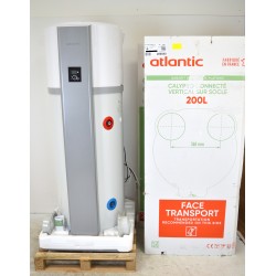 Chauffe-Eau Thermodynamique 200L ATLANTIC Calypso Connecté ACI Hybride Stable Monophasé
