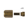 Sachet de 10 Raccords Laiton SERTO 1/4" Épaisseur 0,8mm - 416.2384.063