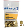 Sachet de 10 Raccords Laiton SERTO 1/4" Épaisseur 0,8mm - 416.2384.063 - NEUF