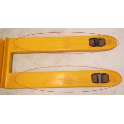 Transpalette Manuel Peseur Longueur de Fourches 1150mm Charge 2000kg pas cher