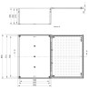 Armoire Coffret Électrique Polymère SAFYBOX 800x600x300mm Gris - NEUVE Déclassée