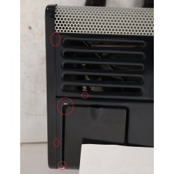 Radiateur Gaz Cheminée 6,6kW INTUIS 3107 Corps de Chauffe