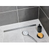 Caniveau de Douche à l'Italienne WIRQUIN Venisio 900mm Sortie D50mm Inox - 30723953
