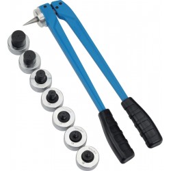 Pince à Emboîture et 7 Douilles de 12 à 32mm NOVIPRO pour Tubes Sanitaire Plomberie - 3396058 - NEUVE