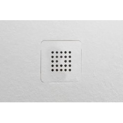 Receveur de Douche 120x90cm ACQUABELLA Slate 90 Fonte Minérale Blanc