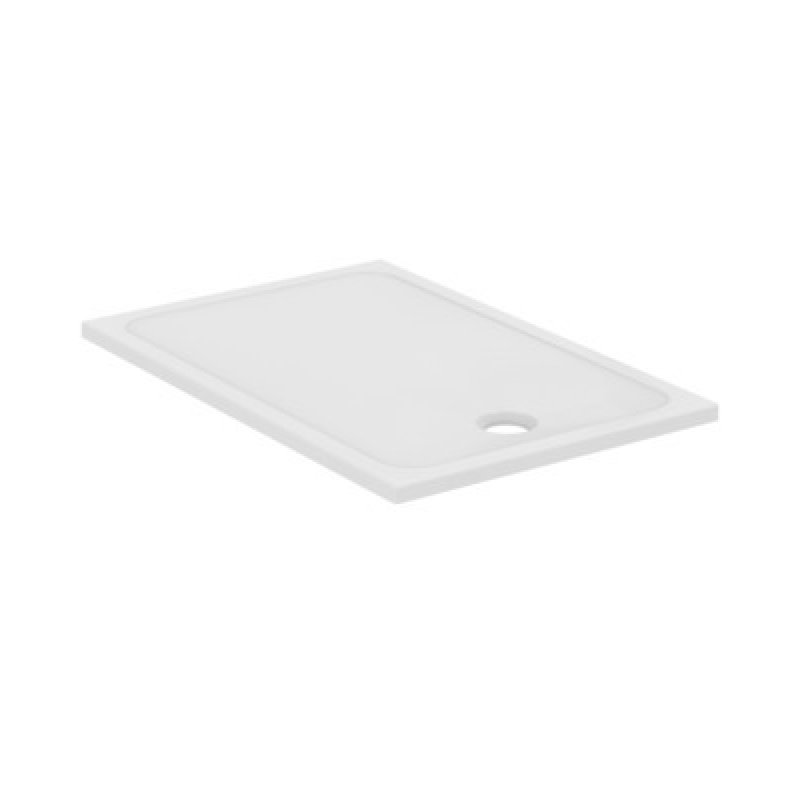 Receveur de Douche Rectangulaire PORCHER Okyris+ Sans Bonde Blanc - P021301 - NEUF