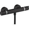 Mitigeur Thermostatique de Douche HANSGROHE Ecostat Comfort Noir Mat - 13116670