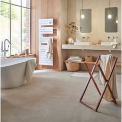 Sèche-Serviettes Électrique 750W ATLANTIC Néfertiti Connecté Asymétrique Mât à Gauche sans Soufflerie - 850036