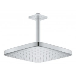 Ensemble de Douche HANSGROHE Tempesta L250mm avec Tête et Bras Plafonnier - 26688000 - NEUF