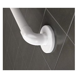 Barre d'Appui Haute Résistance AKW L914xP40mm Ø32mm Blanc - 01940WH