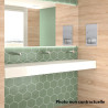 Lavabo Collectif Suspendu DELABIE Mineralcast Sans Trou de Robinetterie Blanc - 454120