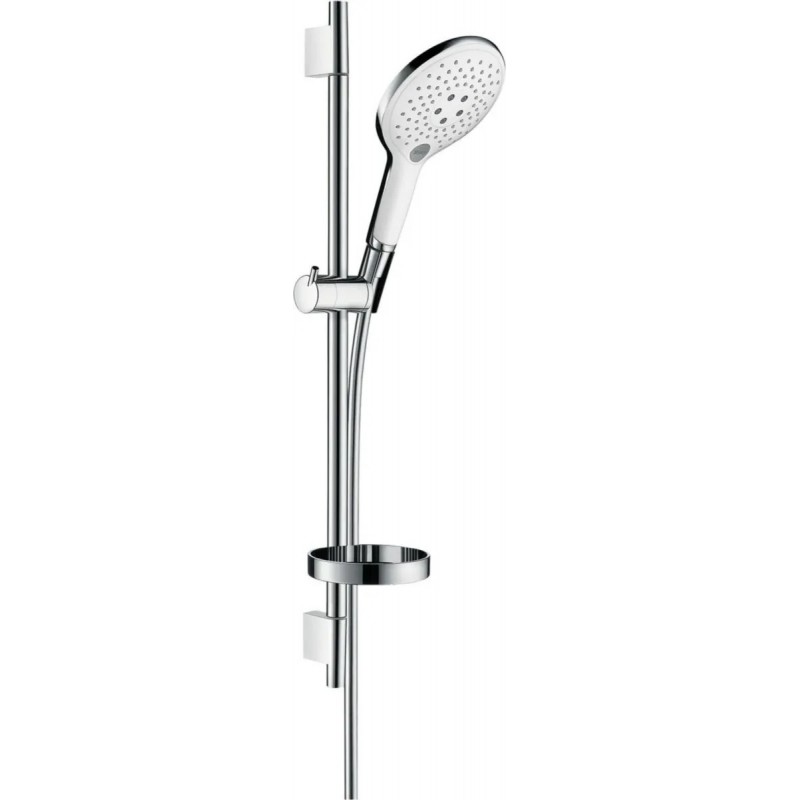 Ensemble de Douche avec Douchette HANSGROHE Raindance Select 150 et Barre Unica'S Puro 65cm Chromé - 27802000