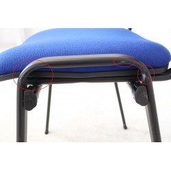 Lot de 4 Chaises de Bureau Réunion