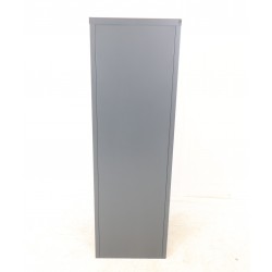 Meuble Classeur Métallique 4 Tiroirs pour Dossiers Suspendus de Bureau H130xL41xP40mm Anthracite