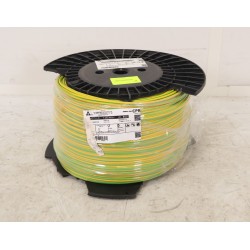 Touret 500m de Câble Souple H07V-K 6mm² LTC Fil Électrique de Terre Vert/Jaune - 003023105