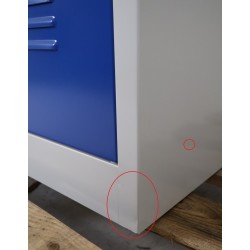 Vestiaire Industrie Propre 3 Colonnes Fermeture Moraillon