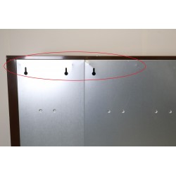 Bloc de 12 Boîtes aux Lettres LEABOX Collective Intérieur Mural Marron Pas Cher