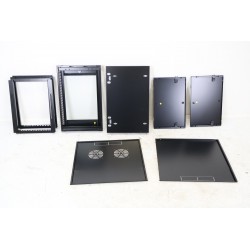 Coffret Mural Baie de Brassage 8U Acier Galvanisé 600x600 - 66060