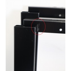 Coffret Mural Baie de Brassage 8U Galvanisé 600x600 - 66060 - NEUF Déclassé