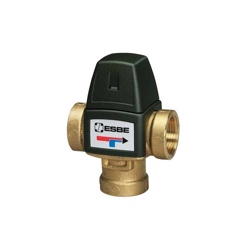 Vanne Thermostatique 1/2" Femelle ESBE VTA321 Débit Élevé pour Régulation Eau Chaude Sanitaire Plomberie - 31100300