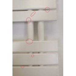 Sèche-Serviettes Électrique 1000W IRSAP Soul S Booster avec Télécommande Mât à