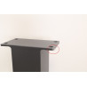 Table de Jardin avec 2 Bancs PARIS GARDEN Vancouver L210xl174cm Aluminium