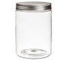 Lot de 144 Pots à Couvercle SOLIA Tornillo Transparent 1000ml en Pet - BU14010 - NEUF