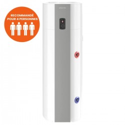 Chauffe-Eau Thermodynamique 200L ATLANTIC Calypso ACI Hybride Connecté Vertical Stable Monophasé - 286047
