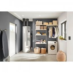 Chauffe-Eau Thermodynamique 200L ATLANTIC Calypso ACI Hybride Connecté Vertical Stable Monophasé