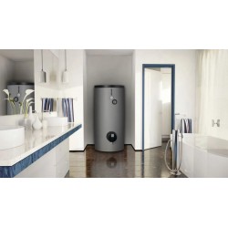 Préparateur Eau Chaude Sanitaire Serpentin 300L ATLANTIC Miléo+ Pompe à Chaleur Aérothermique/Géothermique