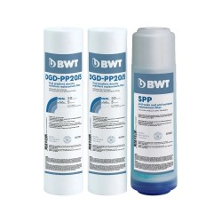Kit de 3 Cartouches BWT Pilodiphos Anti-Tartre Anti-Corrosion - P0090635 - NEUF