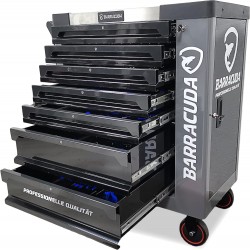 Servante d'Atelier Mobile 7 Tiroirs BARRACUDA Nardo Gray XXL Sans Outils - NARDOXXL7/7-GB
