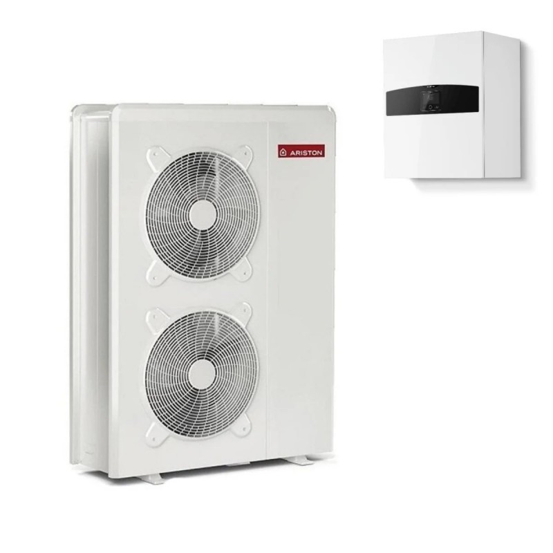 Ensemble de Pompe à Chaleur Air/Eau 15kW ARISTON Nimbus Plus M Net Triphasé - 3301853 - NEUF