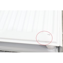 Radiateur Acier Eau Chaude 4300W H600xL800mm HENRAD Compact