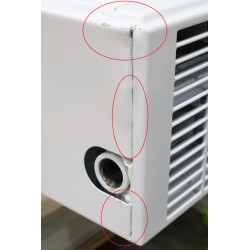 Radiateur Acier Eau Chaude 4300W H600xL800mm HENRAD Compact B Type