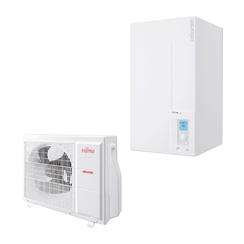 Ensemble de Pompe à Chaleur Air/Eau 8kW ATLANTIC FUJITSU Alféa Extensa A.I Monophasé - 526333