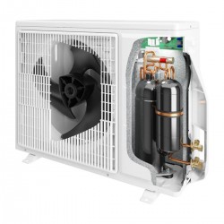 Ensemble de Pompe à Chaleur Air/Eau 8kW ATLANTIC FUJITSU Alféa Extensa