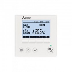 Unité Intérieure Module Hydraulique de Pompe à Chaleur Air/Eau 6kW MITSUBISHI Ecodan Duo Télécommande