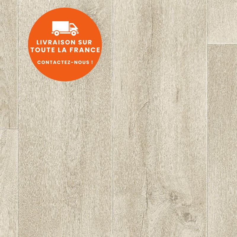 Rouleau 36m² de Sol Vinyle Aspect Chêne TARKETT Legacy Oak Ivory Izmir Largeur 4m Longueur 9m - 27013028