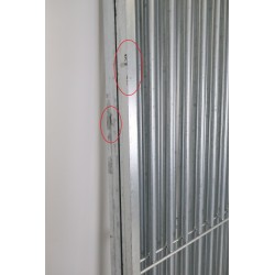 Lot de 5 Panneaux Barreaux pour Chenil