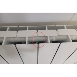 Radiateur Électrique à Inertie Fluide 1500W SAUTER Orosi Digital Horizontal Blanc - 585012