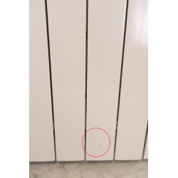 Radiateur Électrique à Inertie Fluide 1500W SAUTER Orosi Digital Horizontal Blanc - 585012 - NEUF Déclassé