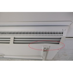 Radiateur Électrique Chaleur Douce 2000W ATLANTIC Agilia Horizontal Blanc - 503125 - NEUF Déclassé