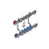 Collecteur Inox Équipé WATTS pour Planchers Chauffants et Rafraîchissants 1P HKV 12 Sorties M3/4 - 10080714 - NEUF