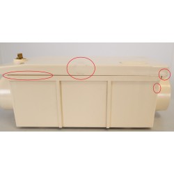 Coffret de Coupure avec Robinet S50 BANIDES Équipé PE32-CU28 Calibre Entrée 25 Robinet 1/4 Tour