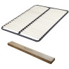 Sommier Cadre à Lattes 140x190cm EBAC 22 Lattes Bois - SDK22 - NEUF