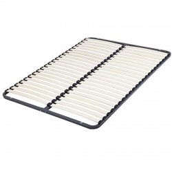 Sommier Cadre à Lattes 140x190cm EBAC 22 Lattes Bois - SDK22