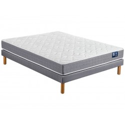 Matelas Ressorts 140x190cm 8 HEURES Futé Soutien Médium Épaisseur 21cm