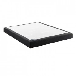 Sommier Matelassé Tapissier 140x190cm BULTEX Moelleux Sans Pieds Bois Épicéa Brut - SM140140 - NEUF Déclassé