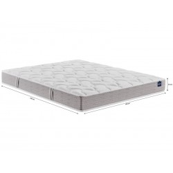 Matelas Mousse 140x190cm Bultex Air Confort 2 Très Ferme Épaisseur 24cm - MM140190